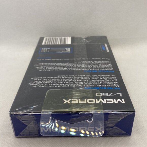 Beta Memorex L-750 Blank Recordable Tape 4.5 Hours Sealed - Picture 9 of 10